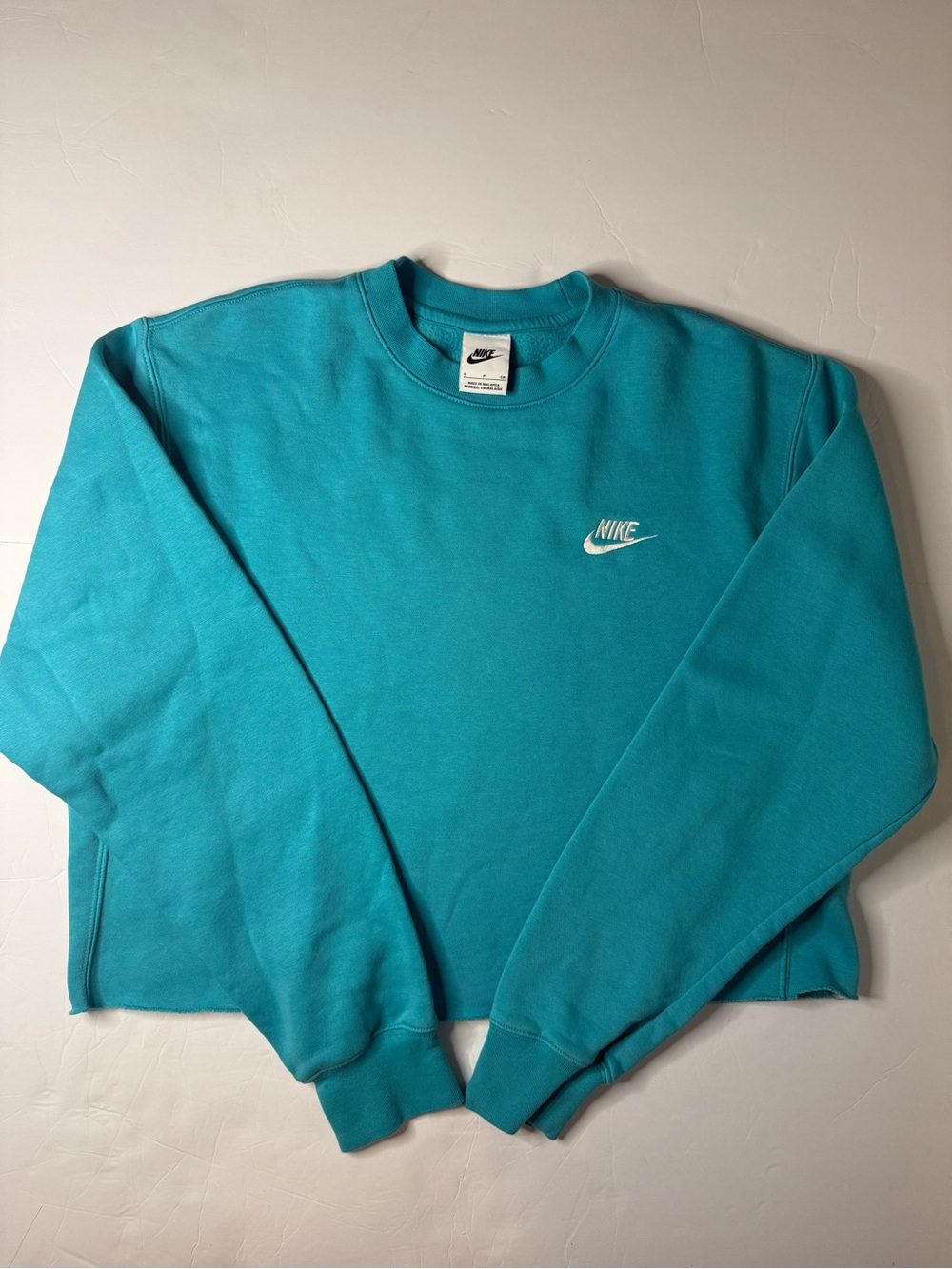 Nike Women's Teal Crewneck Sweatshirt